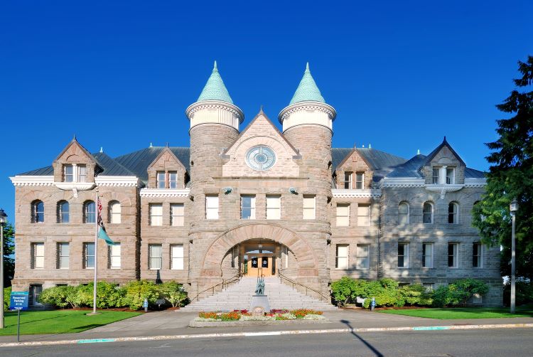 The Old Washington State Capital Building