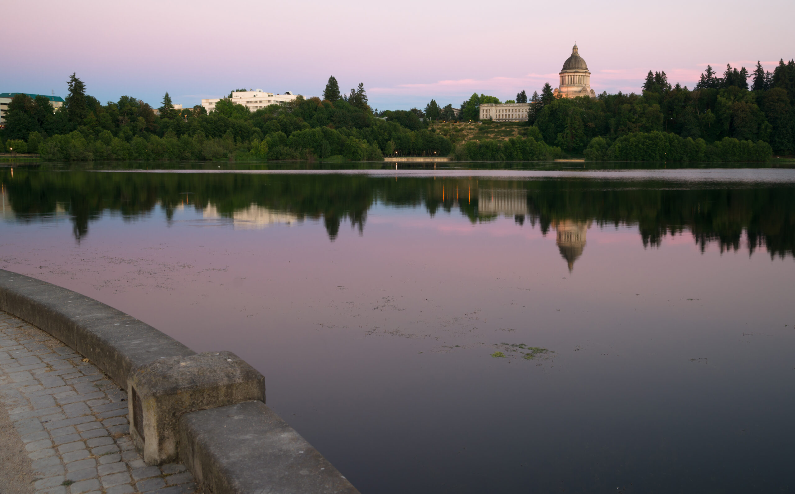 Government Building Capital Lake Olympia